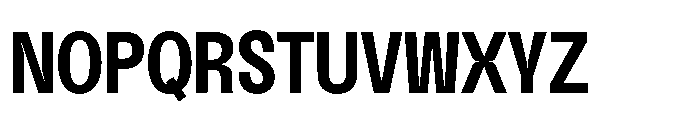 BT Solisiert Medium Font UPPERCASE