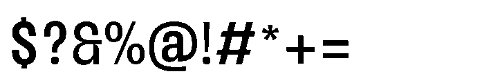 BT Solisiert Regular Font OTHER CHARS