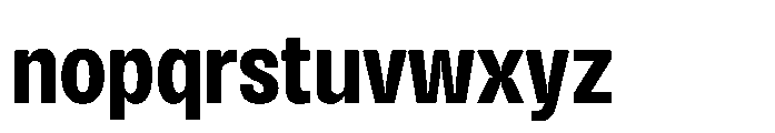 BT Solisiert Semi Bold Font LOWERCASE
