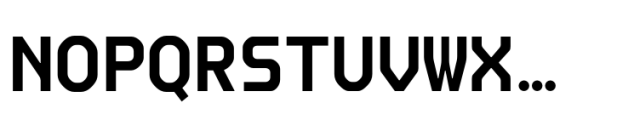 BT Steinhart Medium Mono Font UPPERCASE