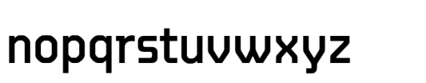 BT Steinhart Regular Condensed Font LOWERCASE