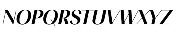 BT Suave Semi Bold Italic Font UPPERCASE