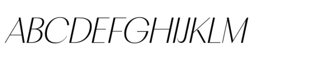 BT Suave Thin Italic Font