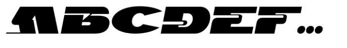 BTD Roadways Oblique FONT