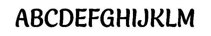 Buddies Bold Font UPPERCASE