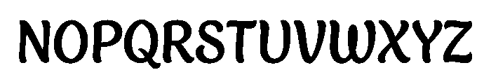 Buddies Bold Font UPPERCASE