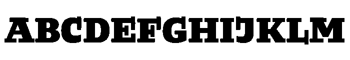 Buffo Black Font UPPERCASE