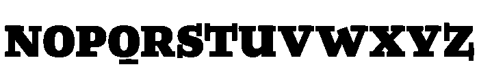 Buffo Black Font UPPERCASE