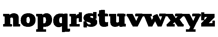 Buffo Black Font LOWERCASE