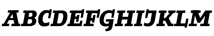 Buffo Bold Italic Font UPPERCASE