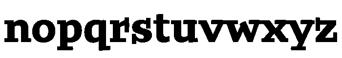 Buffo Bold Font LOWERCASE