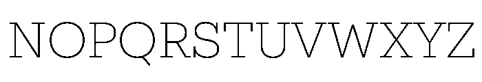 Buffo Extra Light Font UPPERCASE