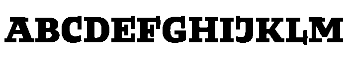 Buffo ExtraBold Font UPPERCASE