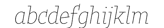 Buffo Hairline Italic FONT