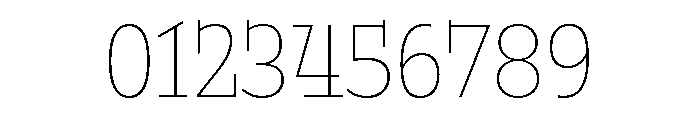 Buffo Hairline Font OTHER CHARS