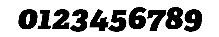 Buffo Heavy Italic Font OTHER CHARS