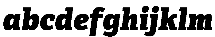 Buffo Heavy Italic FONT