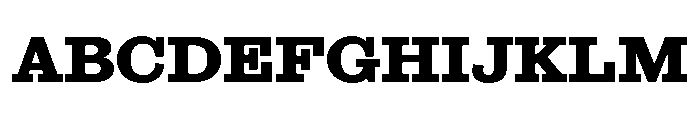 Buffo Heavy Font UPPERCASE