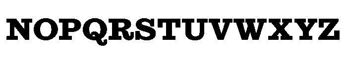 Buffo Heavy Font UPPERCASE