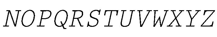 Buffo Italic Font UPPERCASE