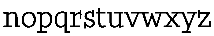 Buffo Light Font LOWERCASE