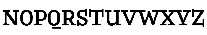 Buffo Medium Font UPPERCASE