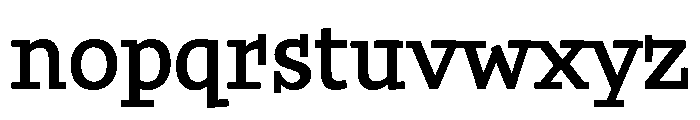 Buffo Medium Font LOWERCASE