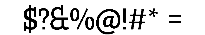 Buffo Regular Font OTHER CHARS