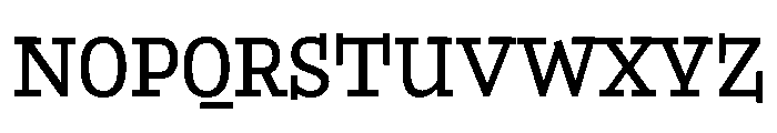 Buffo Regular Font UPPERCASE