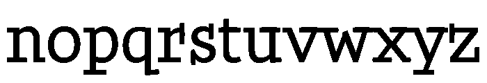 Buffo Regular Font LOWERCASE