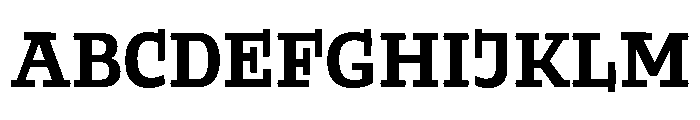 Buffo SemiBold Font UPPERCASE