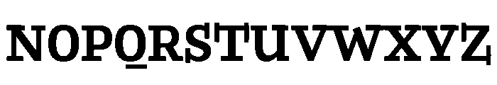 Buffo SemiBold Font UPPERCASE
