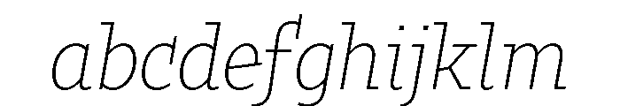 Buffo Thin Italic FONT