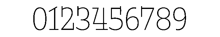 Buffo Thin Font OTHER CHARS