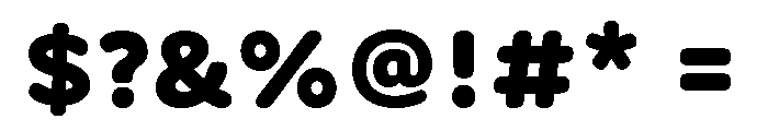 Bungee Tint Extra Bold Font OTHER CHARS