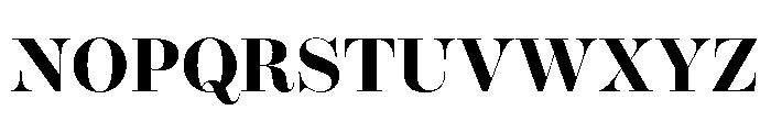Butik Bold Font UPPERCASE