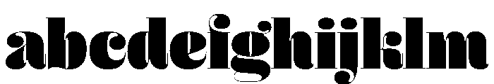 Butik Display Normal Black FONT