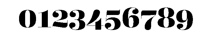 Butik Display Normal Bold Font OTHER CHARS