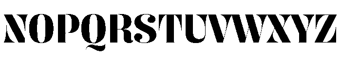 Butik Display Normal Bold Font UPPERCASE