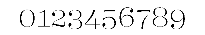 Butik Display Normal Extralight Font OTHER CHARS