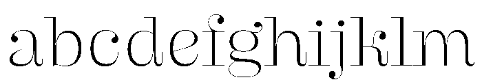 Butik Display Normal Extralight FONT