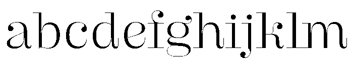 Butik Display Normal Light FONT