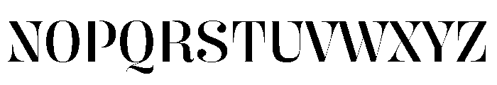 Butik Display Normal Medium Font UPPERCASE
