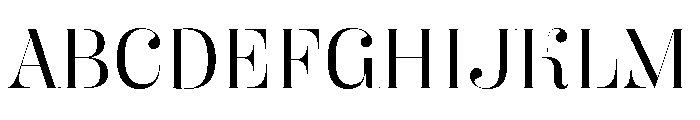 Butik Display Normal Regular Font UPPERCASE