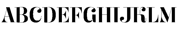 Butik Display Normal Semibold Font UPPERCASE