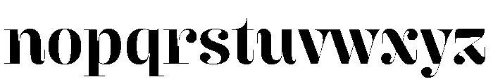 Butik Display Normal Semibold Font LOWERCASE
