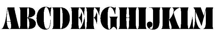 Butik Heavy Font UPPERCASE