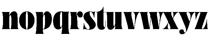 Butik Heavy Font LOWERCASE