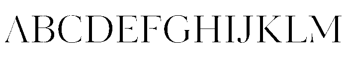 Butik Light Font UPPERCASE