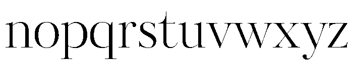 Butik Light Font LOWERCASE